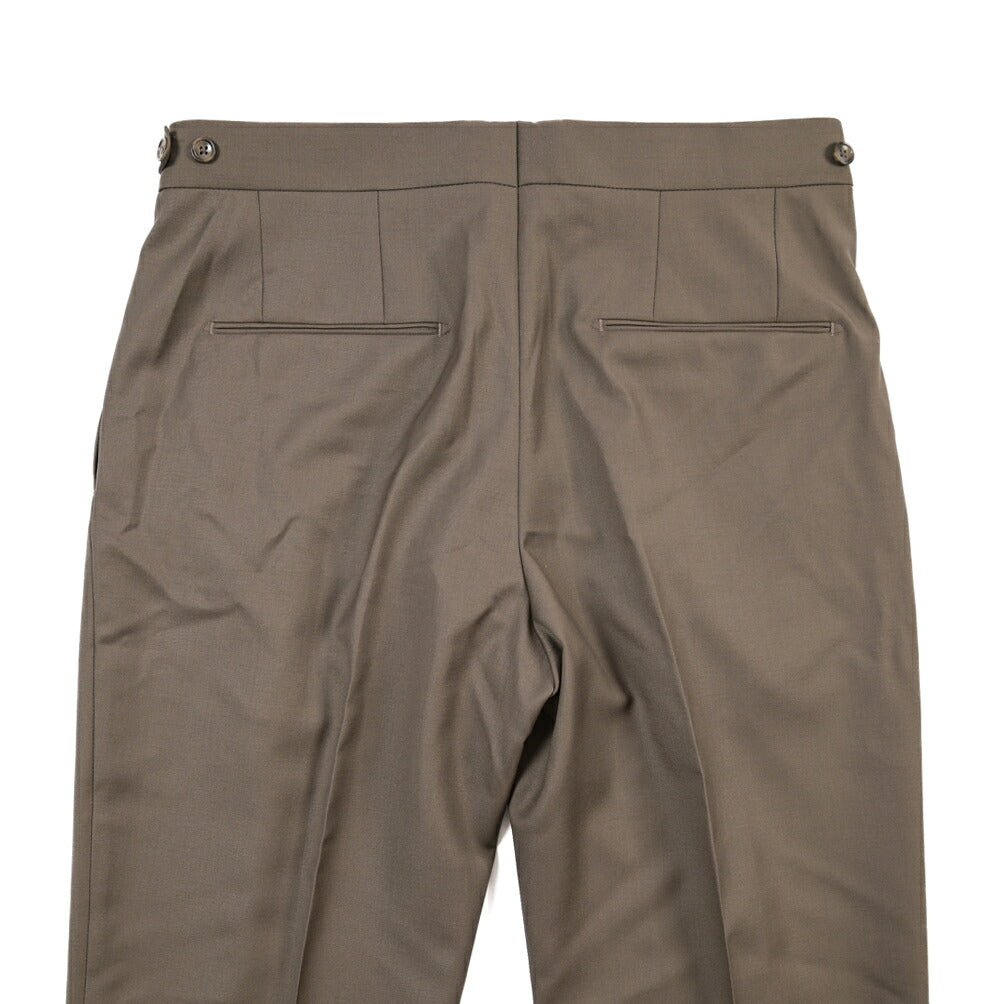 26-27AW TAGLIATORE SUPER 110's ヴァージンウール100% ツータックスラックス / P-PAVEL24 TGT ブラウン 48 | GUARDAROBA MILANO OFFICIAL STORE