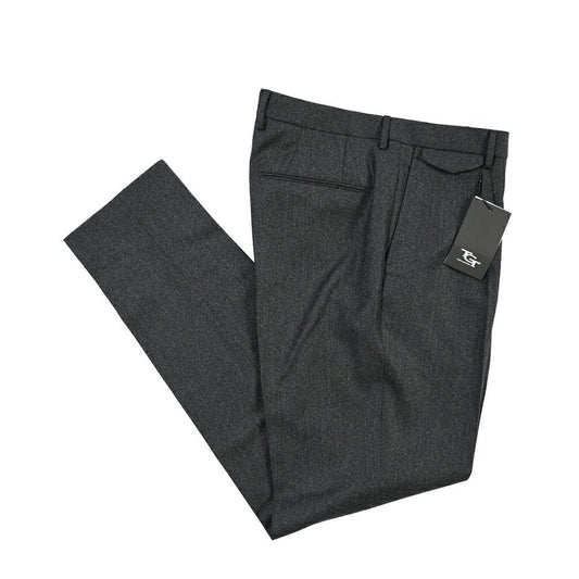 26-27AW TAGLIATORE SUPER 110's ヴァージンウール100% ワンタックスラックス / TAG11 TGT ダークグレー 50 | GUARDAROBA MILANO OFFICIAL STORE