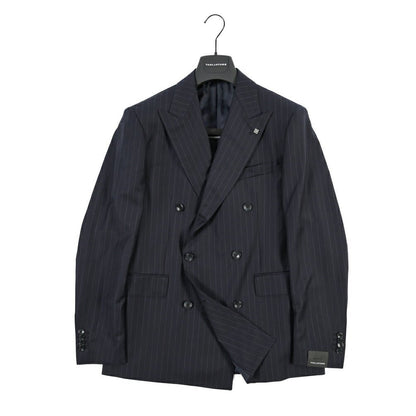 26-27AW TAGLIATORE SUPER 130's ヴァージンウール100% 6Bダブルテーラードスーツ / 2FNJ20B01 ネイビー 48 | GUARDAROBA MILANO OFFICIAL STORE