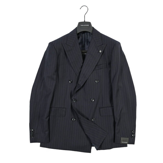 26-27AW TAGLIATORE SUPER 130's ヴァージンウール100% 6Bダブルテーラードスーツ / 2FNJ20B01 ネイビー 48 | GUARDAROBA MILANO OFFICIAL STORE