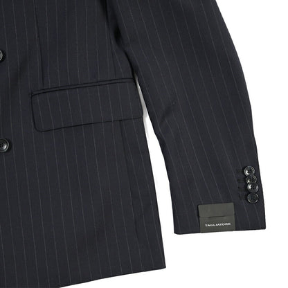 26-27AW TAGLIATORE SUPER 130's ヴァージンウール100% 6Bダブルテーラードスーツ / 2FNJ20B01 ネイビー 48 | GUARDAROBA MILANO OFFICIAL STORE