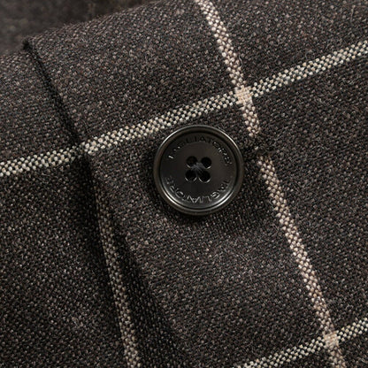 26-27AW TAGLIATORE “VESUVIO” ベビーアルパカ混 2Bシングルテーラードジャケット ブラウン 48 | GUARDAROBA MILANO OFFICIAL STORE