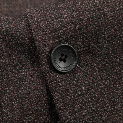 26-27AW TAGLIATORE “VESUVIO” シルク混ウール 6Bダブルテーラードジャケット ブラウン 48 | GUARDAROBA MILANO OFFICIAL STORE