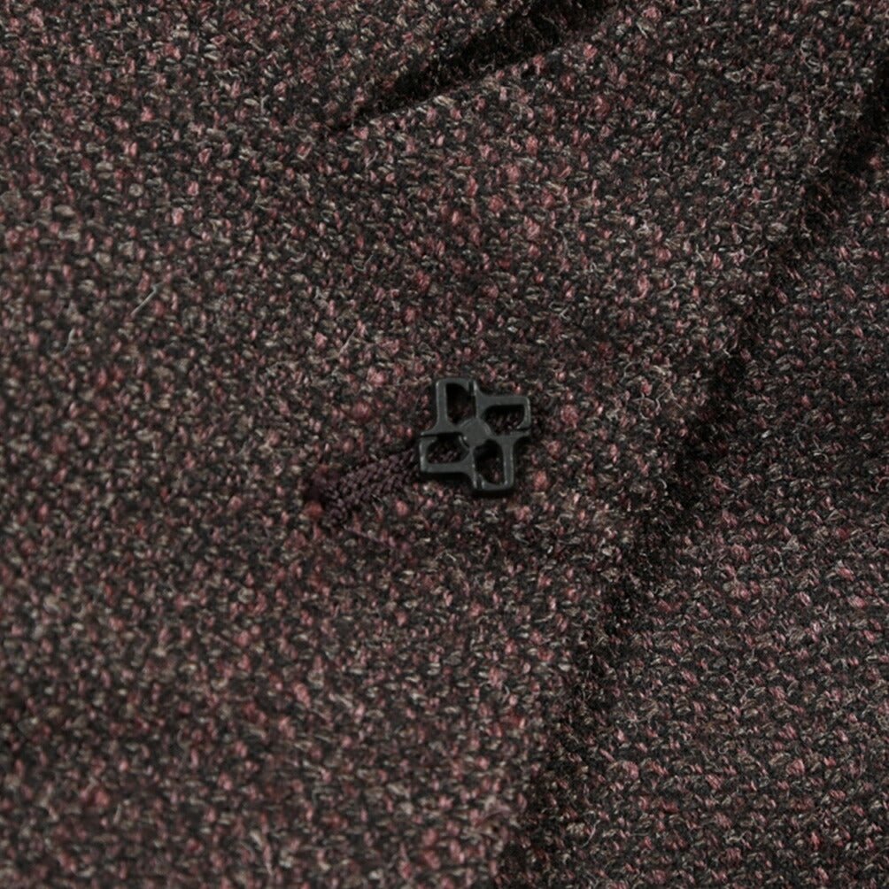 26-27AW TAGLIATORE “VESUVIO” シルク混ウール 6Bダブルテーラードジャケット ブラウン 48 | GUARDAROBA MILANO OFFICIAL STORE