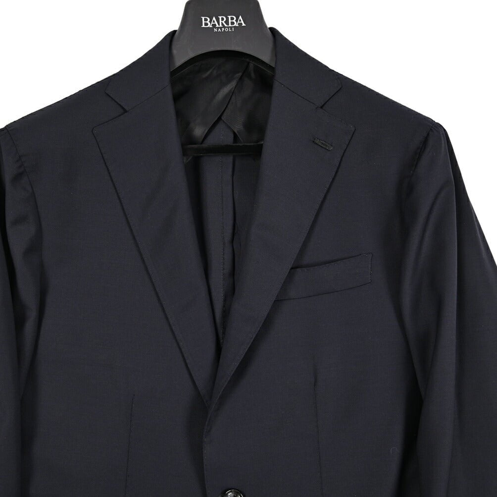 26SS BARBA ウール100% 2Bシングルテーラードスーツ Loro Piana ロロピアーナ製生地 (ZELANDER) / MEN'S SUIT JIM2｜435502-48｜GUARDAROBA MILANO OFFICIAL STORE