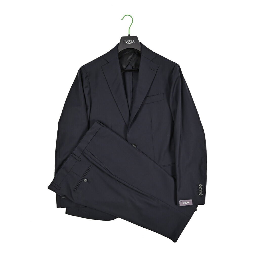 26SS BARBA ウール100% 2Bシングルテーラードスーツ Loro Piana ロロピアーナ製生地 (ZELANDER) / MEN'S SUIT JIM2｜435502-48｜GUARDAROBA MILANO OFFICIAL STORE
