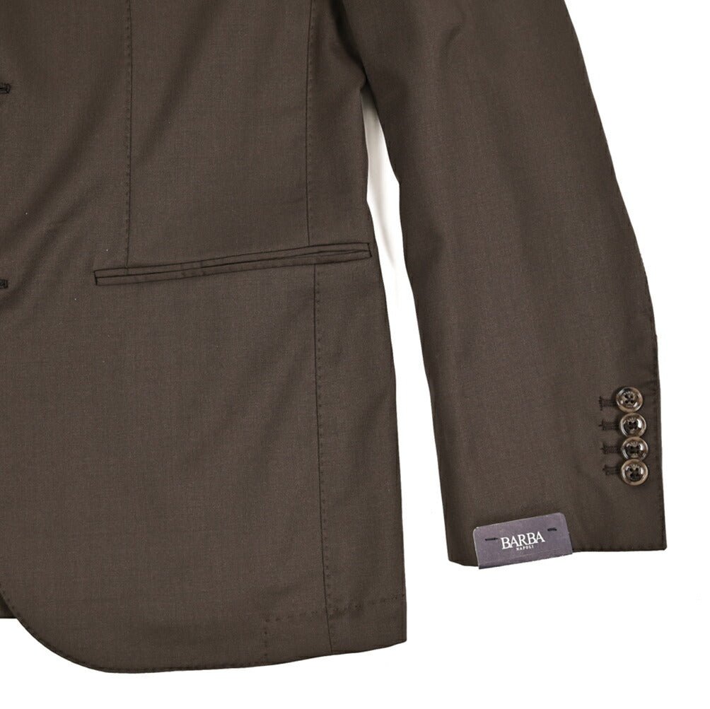 26SS BARBA ヴァージンウール100% 段返り3Bシングルテーラードスーツ / MEN'S SUIT JIMMY｜435488-48｜GUARDAROBA MILANO OFFICIAL STORE