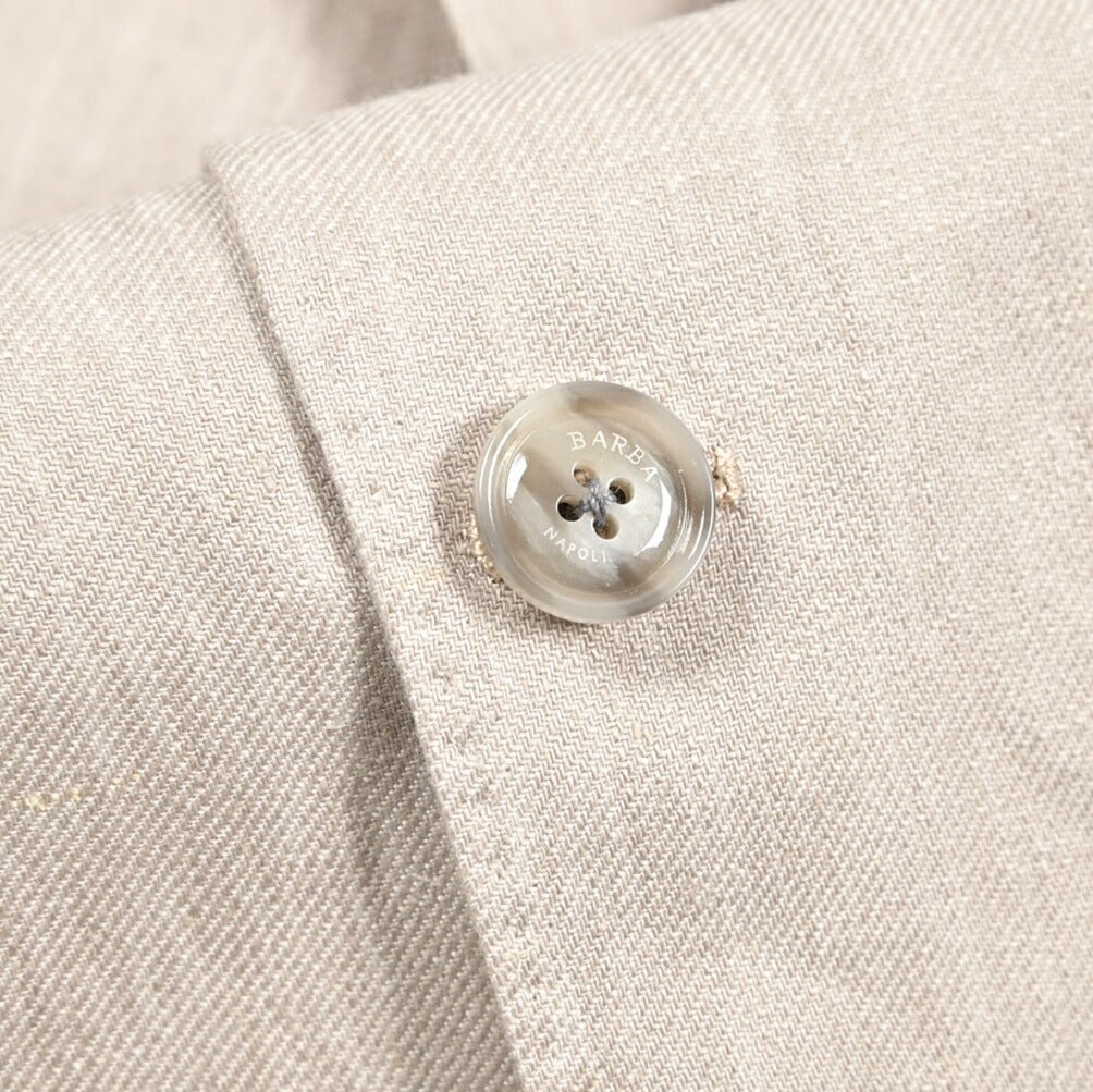 26SS BARBA リネン100% 段返り3Bシングルテーラードスーツ / MEN'S SUIT JIMMY｜435501｜GUARDAROBA MILANO OFFICIAL STORE