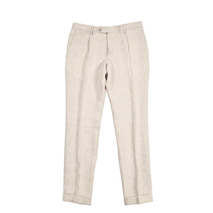 26SS BARBA リネン100% 段返り3Bシングルテーラードスーツ / MEN'S SUIT JIMMY｜435501｜GUARDAROBA MILANO OFFICIAL STORE