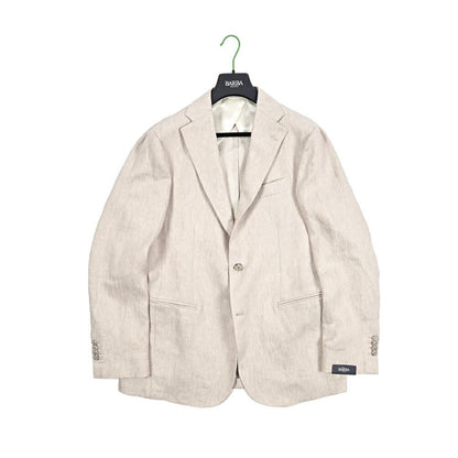 26SS BARBA リネン100% 段返り3Bシングルテーラードスーツ / MEN'S SUIT JIMMY｜435501｜GUARDAROBA MILANO OFFICIAL STORE