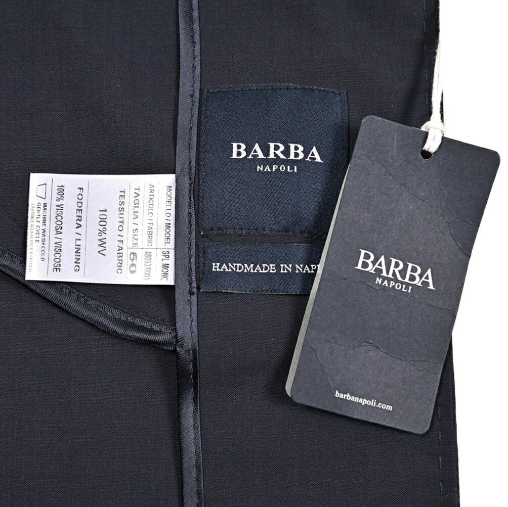 26SS BARBA ヴァージンウール100% ステンカラーコート / SPL MONO｜435487｜GUARDAROBA MILANO OFFICIAL STORE