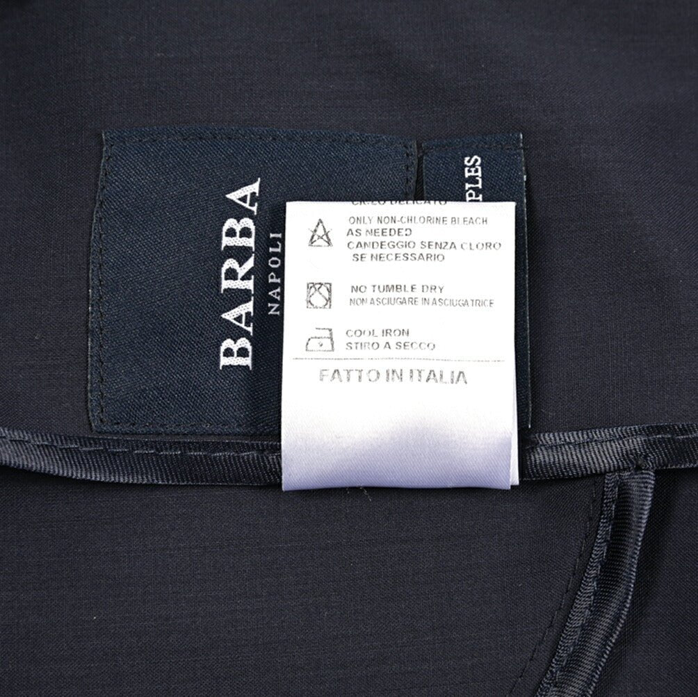 26SS BARBA ヴァージンウール100% ステンカラーコート / SPL MONO｜435487｜GUARDAROBA MILANO OFFICIAL STORE