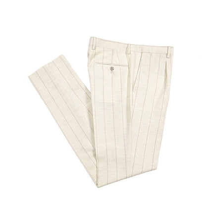 26SS BARBA ウール混コットン 6Bダブルブレストテーラードスーツ / MEN'S SUIT SDP｜435498-48｜GUARDAROBA MILANO OFFICIAL STORE