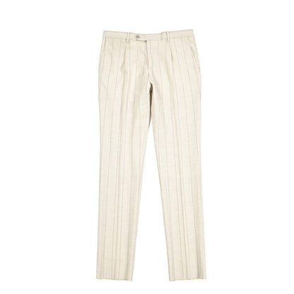 26SS BARBA ウール混コットン 6Bダブルブレストテーラードスーツ / MEN'S SUIT SDP｜435498-48｜GUARDAROBA MILANO OFFICIAL STORE