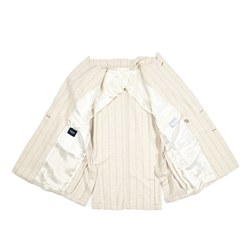 26SS BARBA ウール混コットン 6Bダブルブレストテーラードスーツ / MEN'S SUIT SDP｜435498-48｜GUARDAROBA MILANO OFFICIAL STORE