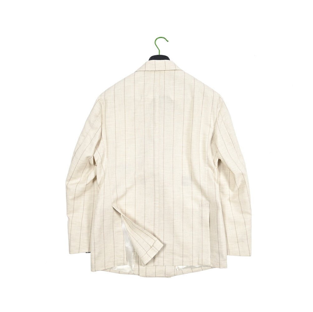 26SS BARBA ウール混コットン 6Bダブルブレストテーラードスーツ / MEN'S SUIT SDP｜435498-48｜GUARDAROBA MILANO OFFICIAL STORE