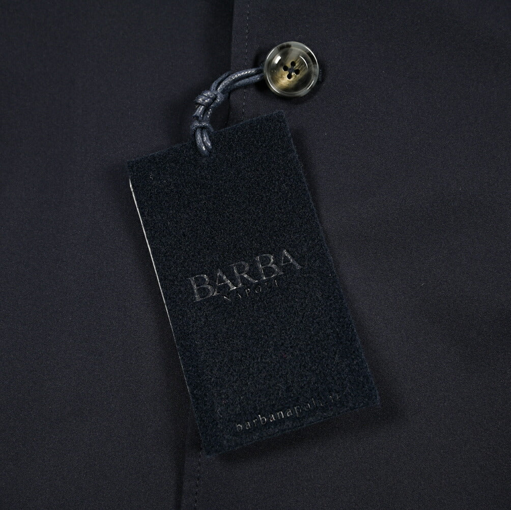 26SS BARBA ストレッチナイロン ステンカラーコート / SPOLVERINO｜435444-42｜GUARDAROBA MILANO OFFICIAL STORE