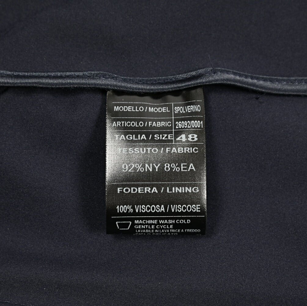 26SS BARBA ストレッチナイロン ステンカラーコート / SPOLVERINO｜435444-42｜GUARDAROBA MILANO OFFICIAL STORE