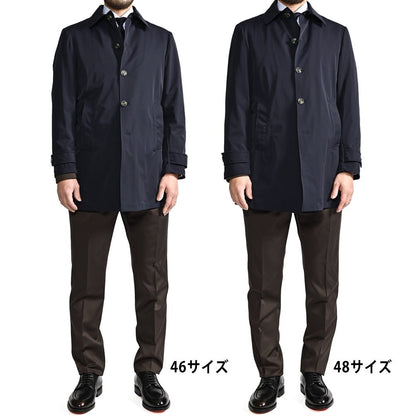 26SS BARBA ストレッチナイロン ステンカラーハーフコート / SPOLVERINO｜435444-42｜GUARDAROBA MILANO OFFICIAL STORE