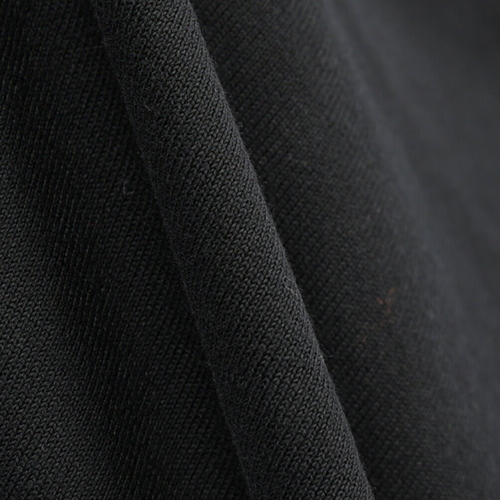 26SS CIRCOLO 1901 コットン100% 半袖ニットポロシャツ ブラック(nero) XS | GUARDAROBA MILANO OFFICIAL STORE