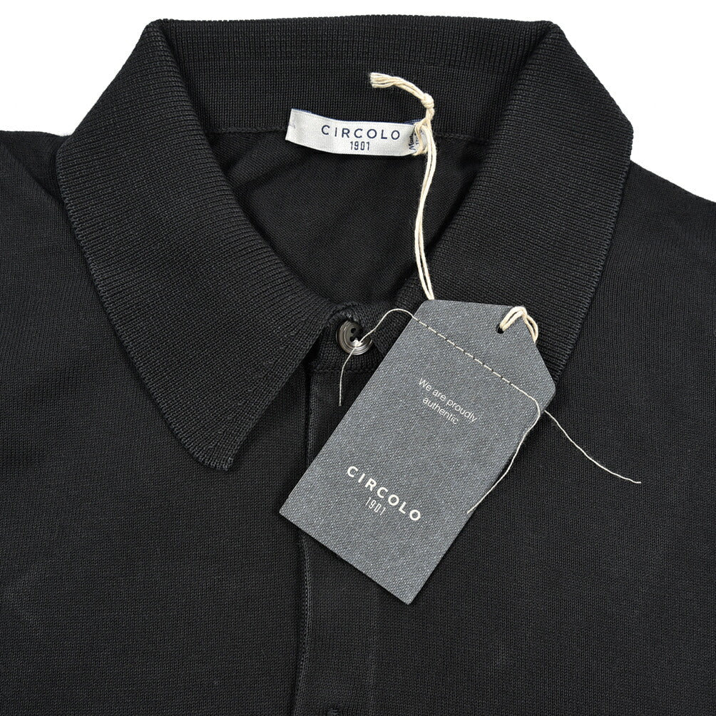 CIRCOLO 1901 チルコロ / コットン100% 半袖ニットポロシャツ / 26SS