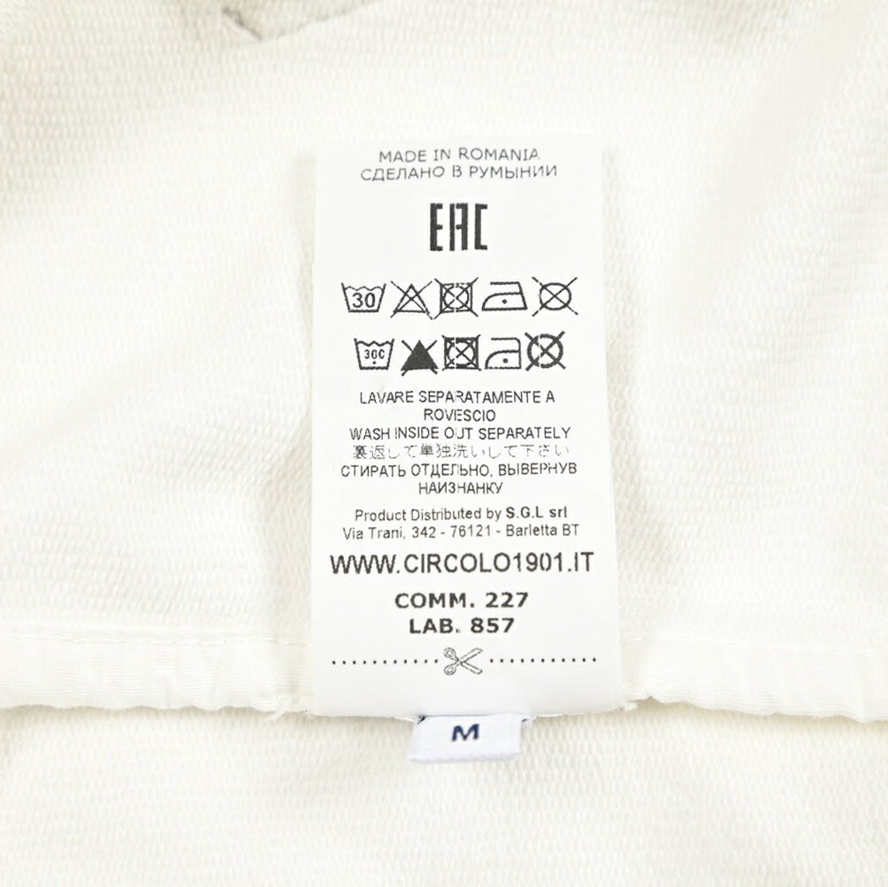 26SS CIRCOLO 1901 スウェットパーカー｜436989-XS｜GUARDAROBA MILANO OFFICIAL STORE