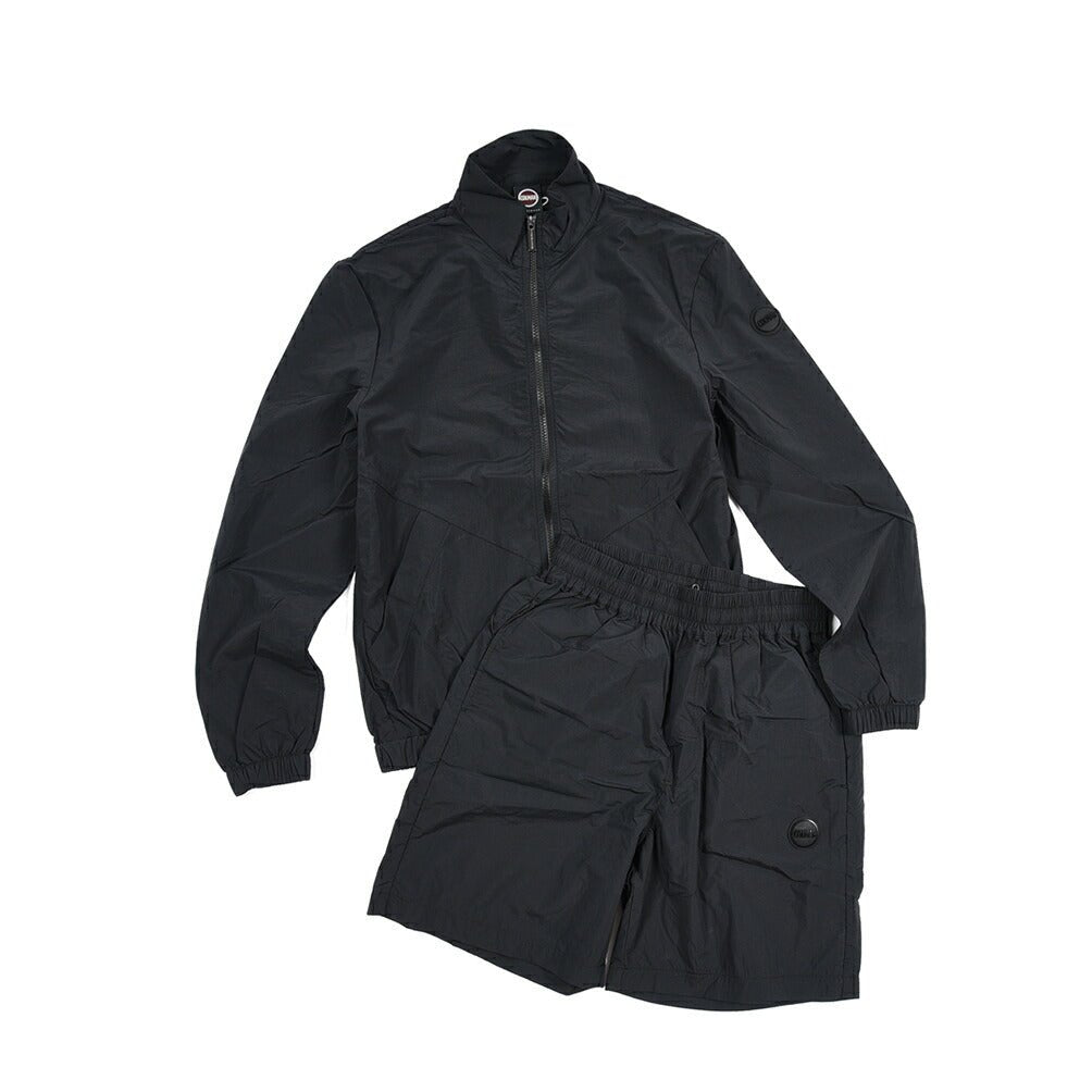 26SS COLMAR ナイロン100% ジップアップブルゾン / COLMAR ORIGINALS ブラック 46 | GUARDAROBA MILANO OFFICIAL STORE
