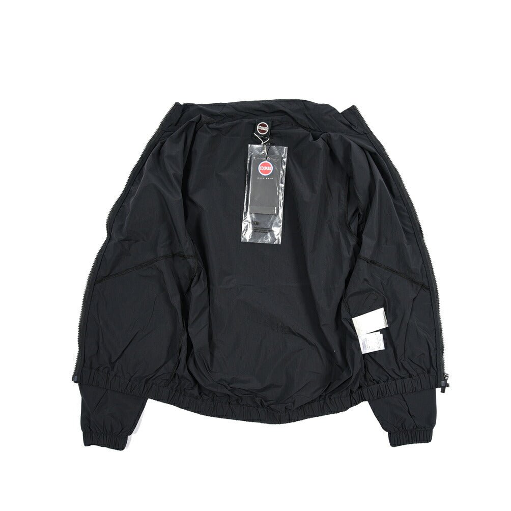 26SS COLMAR ナイロン100% ジップアップブルゾン / COLMAR ORIGINALS ブラック 46 | GUARDAROBA MILANO OFFICIAL STORE