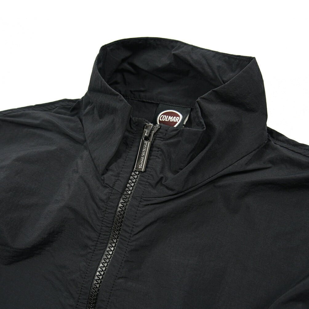 26SS COLMAR ナイロン100% ジップアップブルゾン / COLMAR ORIGINALS ブラック 46 | GUARDAROBA MILANO OFFICIAL STORE