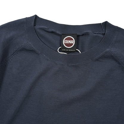 26SS COLMAR コットン100% サマーニットセーター レギュラーフィット / COLMAR ORIGINALS ネイビー(NAVY) 46 | GUARDAROBA MILANO OFFICIAL STORE