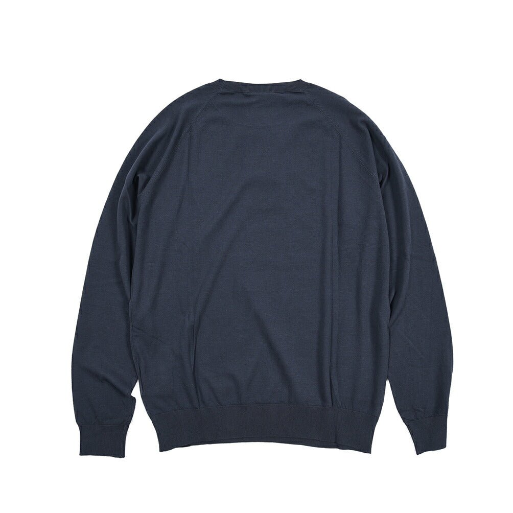 26SS COLMAR コットン100% サマーニットセーター レギュラーフィット / COLMAR ORIGINALS ネイビー(NAVY) 46 | GUARDAROBA MILANO OFFICIAL STORE