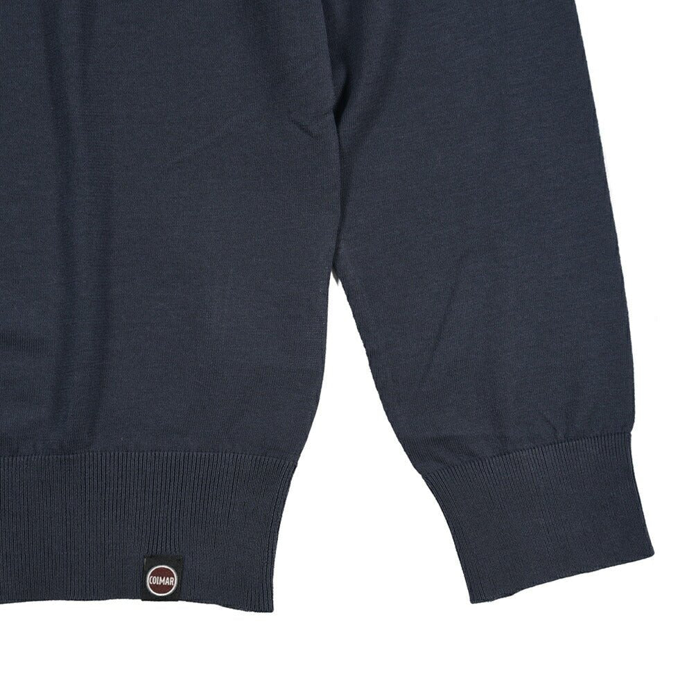 26SS COLMAR コットン100% サマーニットセーター レギュラーフィット / COLMAR ORIGINALS ネイビー(NAVY) 46 | GUARDAROBA MILANO OFFICIAL STORE