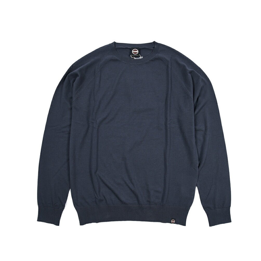 26SS COLMAR コットン100% サマーニットセーター レギュラーフィット / COLMAR ORIGINALS ネイビー(NAVY) 46 | GUARDAROBA MILANO OFFICIAL STORE