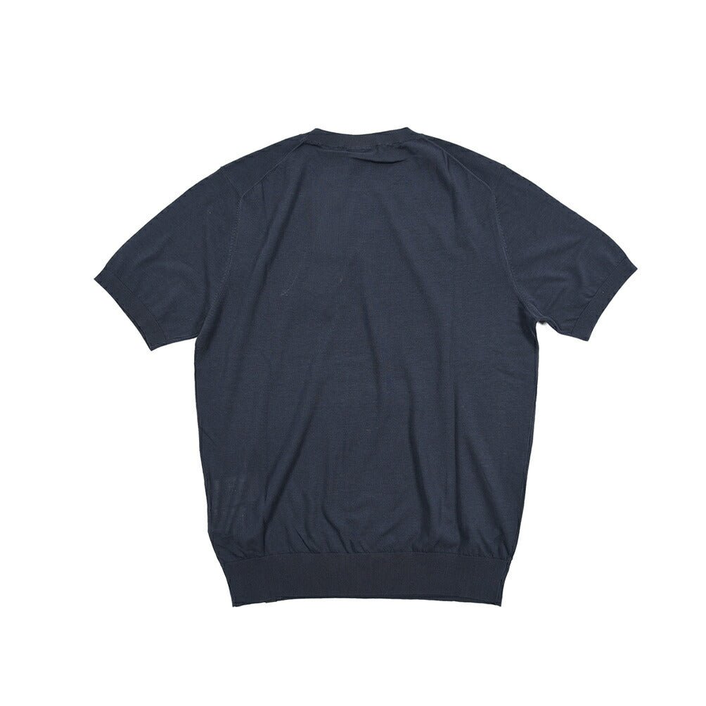 26SS COLMAR コットン100% サマーニットセーター レギュラーフィット / COLMAR ORIGINALS ネイビー(NAVY) 46 | GUARDAROBA MILANO OFFICIAL STORE