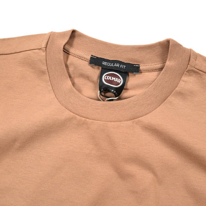 26SS COLMAR コットン100% 半袖Tシャツ レギュラーフィット / COLMAR ORIGINALS ブラウン(CARAMEL) 46 | GUARDAROBA MILANO OFFICIAL STORE