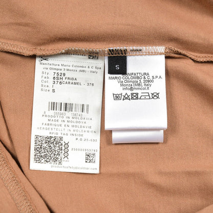 26SS COLMAR コットン100% 半袖Tシャツ レギュラーフィット / COLMAR ORIGINALS ブラウン(CARAMEL) 46 | GUARDAROBA MILANO OFFICIAL STORE