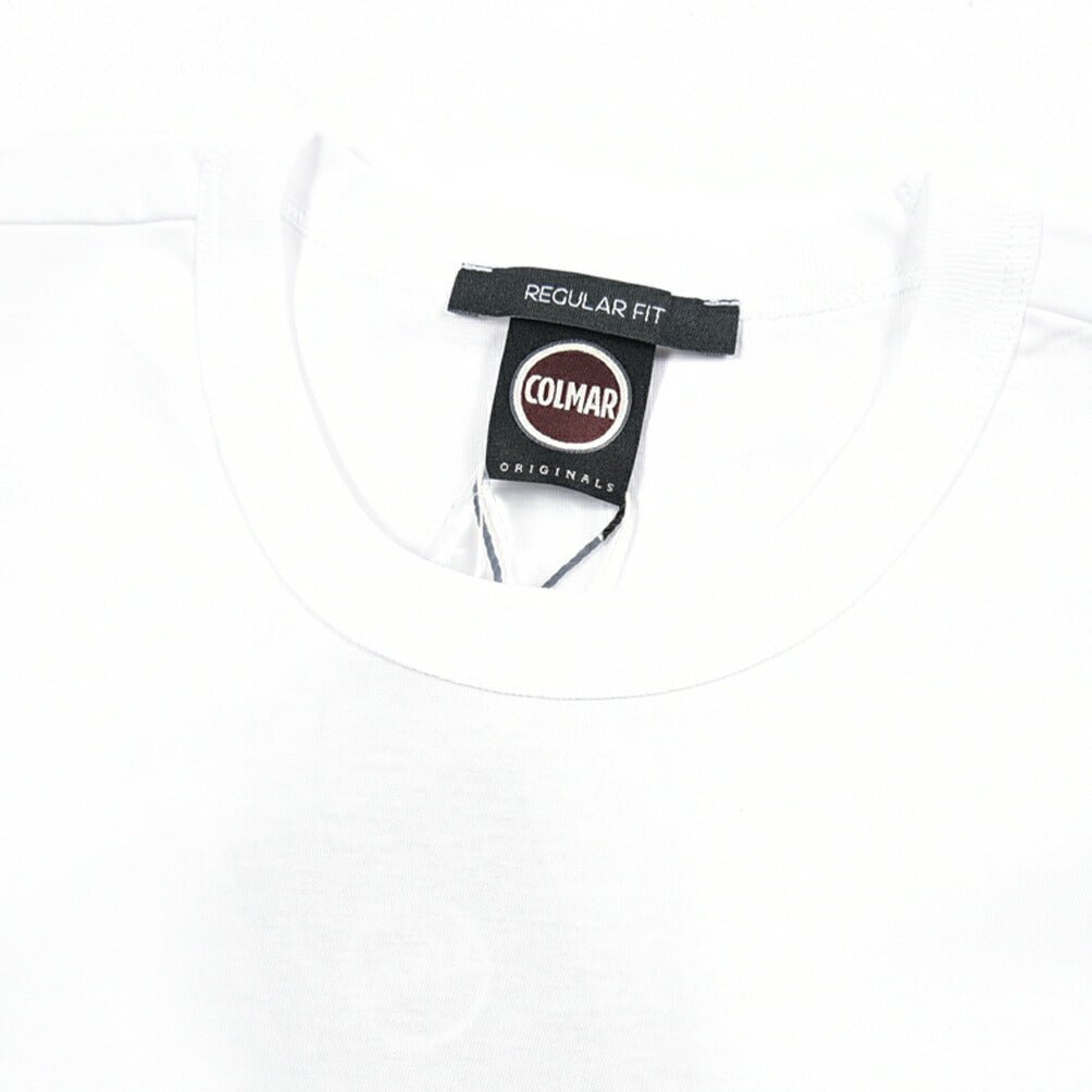 26SS COLMAR コットン100% 半袖Tシャツ レギュラーフィット / COLMAR ORIGINALS ホワイト 46 | GUARDAROBA MILANO OFFICIAL STORE