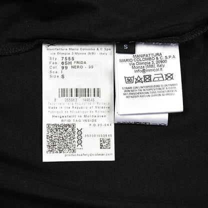 26SS COLMAR コットン100% 半袖Tシャツ レギュラーフィット / COLMAR ORIGINALS ブラック 46 | GUARDAROBA MILANO OFFICIAL STORE