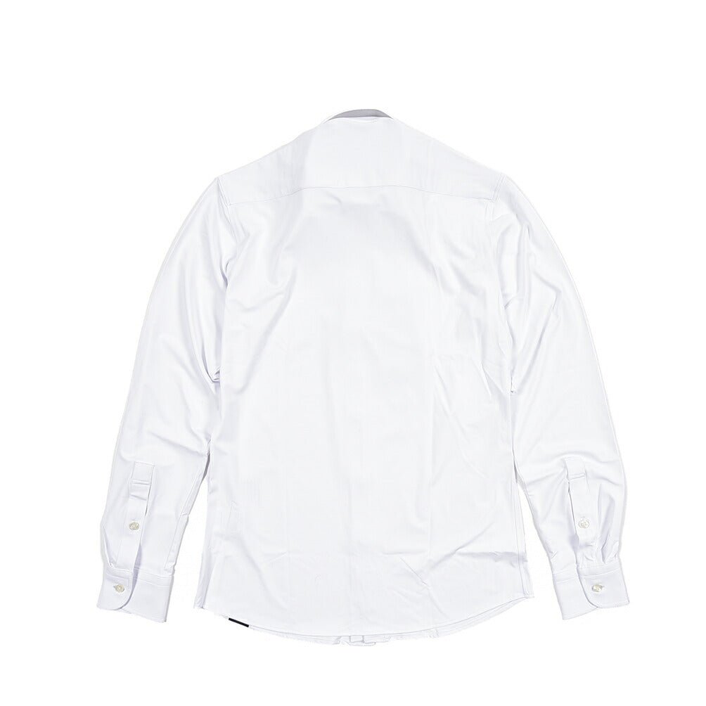 26SS COLMAR ストレッチナイロン レギュラーカラーシャツ / COLMAR ORIGINALS ホワイト 46 | GUARDAROBA MILANO OFFICIAL STORE