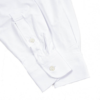 26SS COLMAR ストレッチナイロン レギュラーカラーシャツ / COLMAR ORIGINALS ホワイト 46 | GUARDAROBA MILANO OFFICIAL STORE