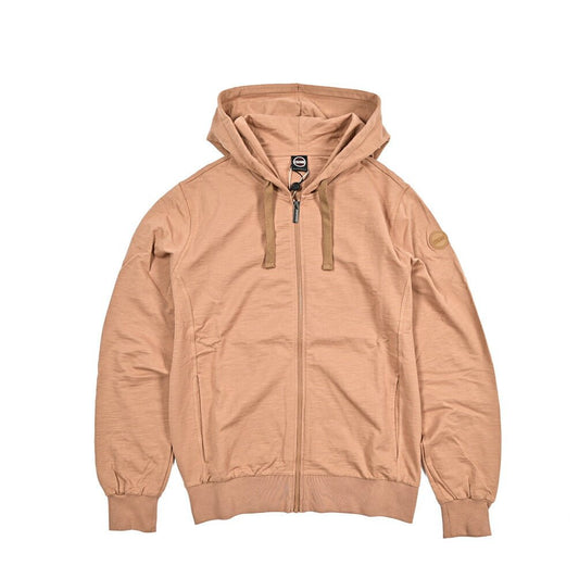 26SS COLMAR スウェットジップパーカー / COLMAR ORIGINALS ブラウン(CARAMEL) 46 | GUARDAROBA MILANO OFFICIAL STORE
