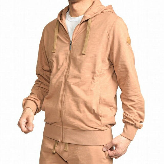 26SS COLMAR スウェットジップパーカー / COLMAR ORIGINALS ブラウン(CARAMEL) 46 | GUARDAROBA MILANO OFFICIAL STORE