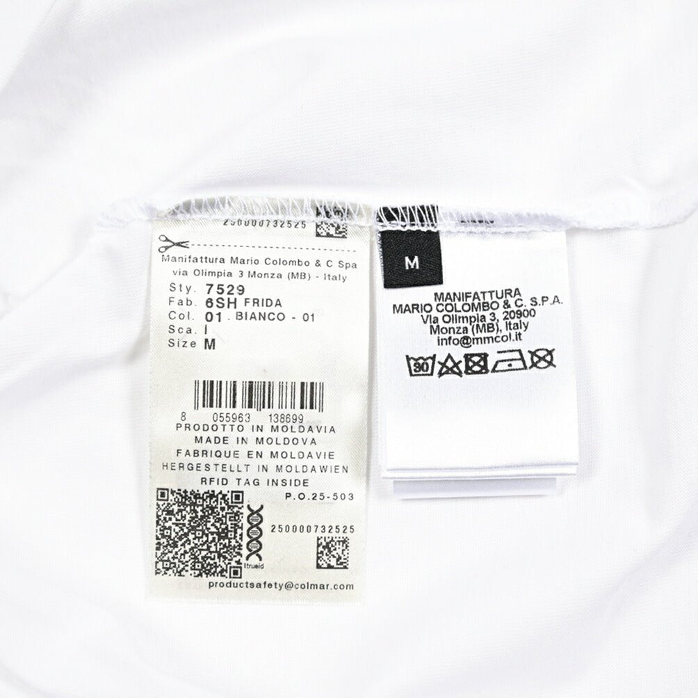 26SS COLMAR ORIGINALS コットン100% 半袖クルーネックTシャツ レギュラーフィット｜436596-46｜GUARDAROBA MILANO OFFICIAL STORE