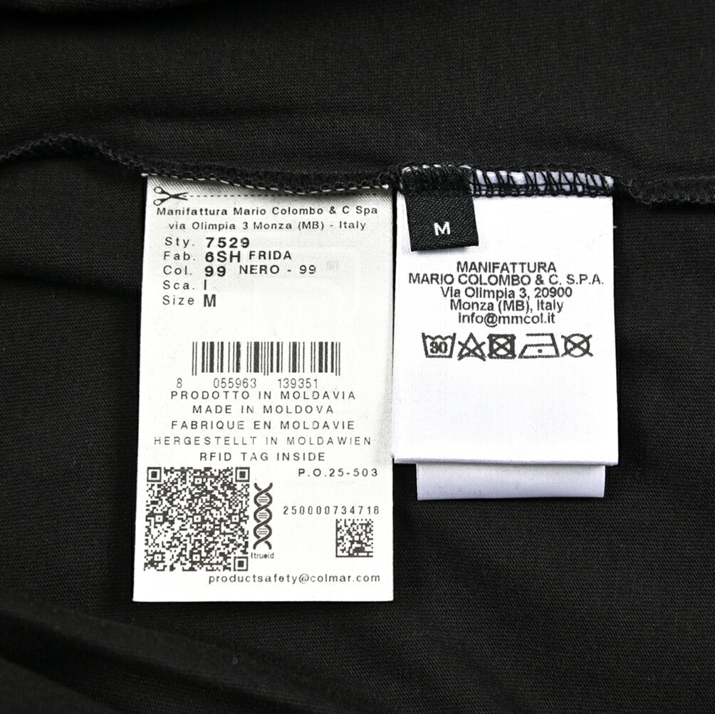 26SS COLMAR ORIGINALS コットン100% 半袖クルーネックTシャツ レギュラーフィット｜436601-46｜GUARDAROBA MILANO OFFICIAL STORE