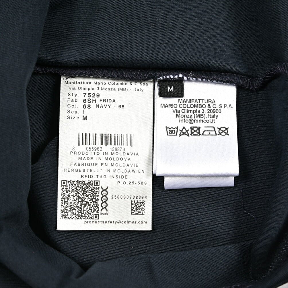 26SS COLMAR ORIGINALS コットン100% 半袖クルーネックTシャツ レギュラーフィット｜436605-46｜GUARDAROBA MILANO OFFICIAL STORE