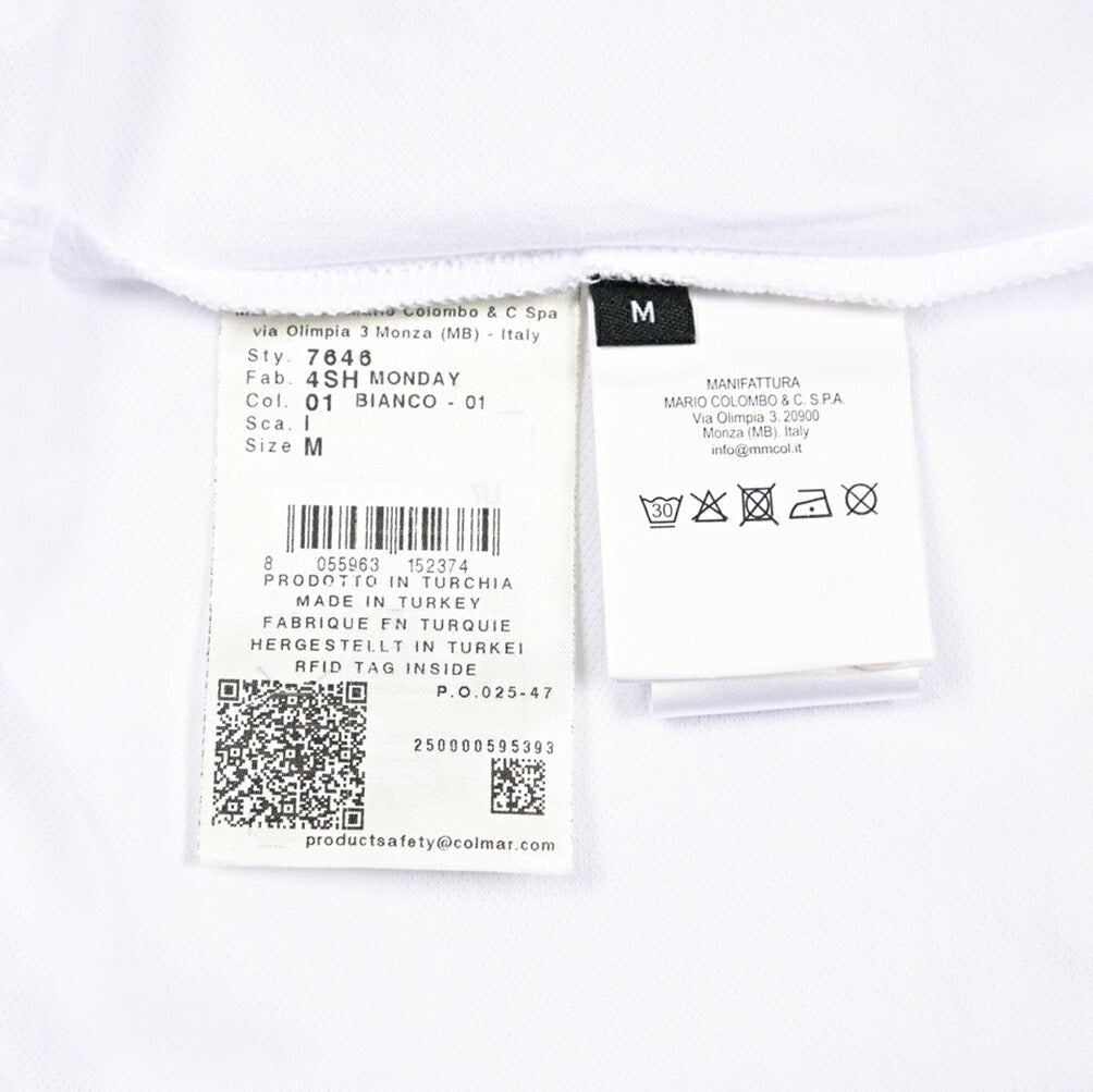 26SS COLMAR ORIGINALS ストレッチコットン 鹿の子ポロシャツ｜436650-46｜GUARDAROBA MILANO OFFICIAL STORE