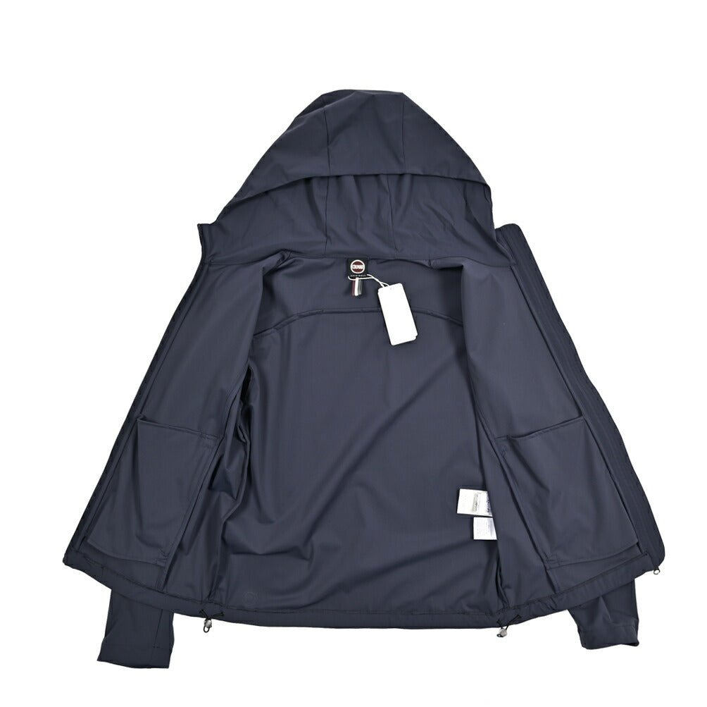 26SS COLMAR ORIGINALS フーディージャケット ジップアップブルゾン ライトアウター 高機能ナイロンストレッチ ソフトシェル｜436685-46｜GUARDAROBA MILANO OFFICIAL STORE