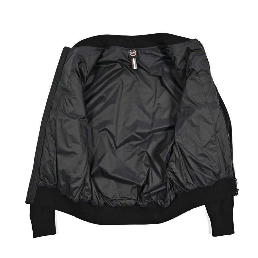 26SS COLMAR ORIGINALS ハイブリッド中綿ジャケット MA1 ブルゾン ライトアウター ナイロン コットン ブラック｜436694-46｜GUARDAROBA MILANO OFFICIAL STORE