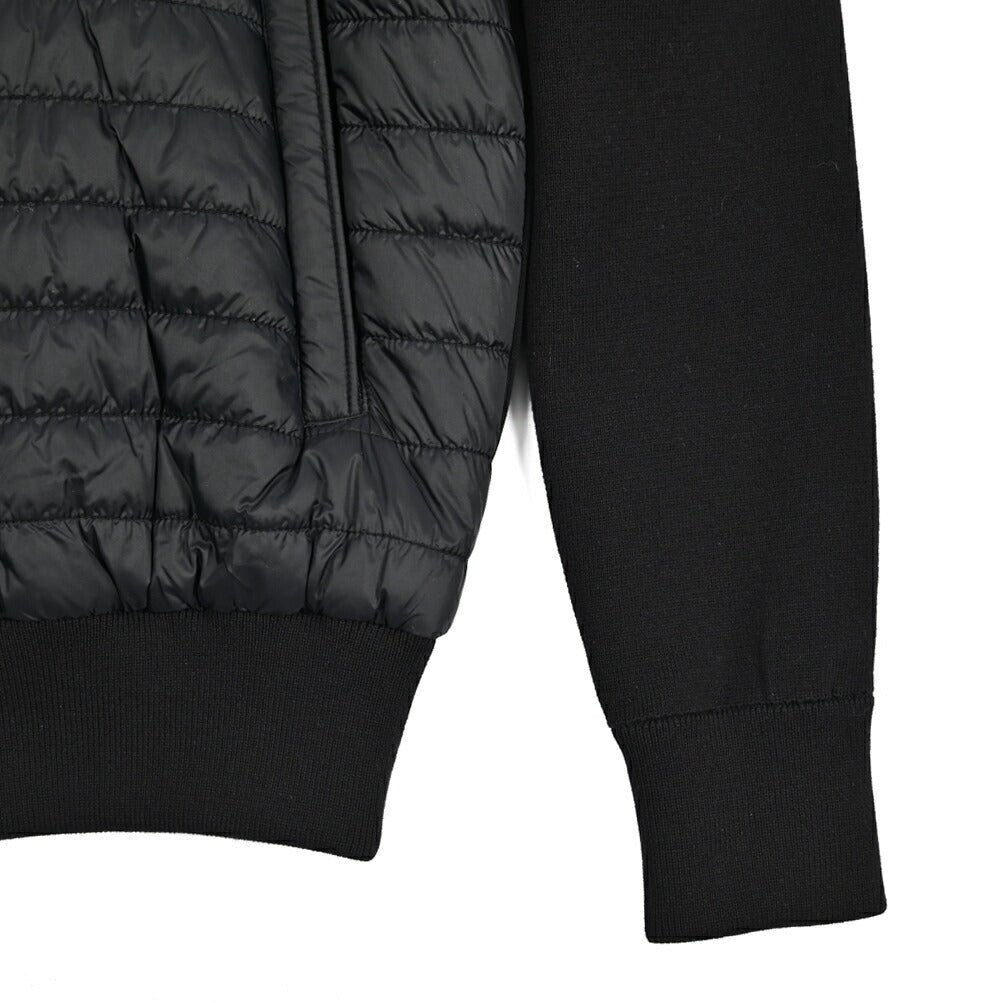 26SS COLMAR ORIGINALS ハイブリッド中綿ジャケット MA1 ブルゾン ライトアウター ナイロン コットン ブラック｜436694-46｜GUARDAROBA MILANO OFFICIAL STORE