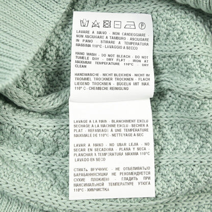 26SS GRAN SASSO コットン100% スキッパーカラーニットポロシャツ ライトグリーン 48 | GUARDAROBA MILANO OFFICIAL STORE
